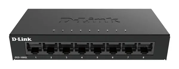 Image of D-Link DGS-108GL/E Network switch 8 ports 1 GBit/s DGS-108GL/E