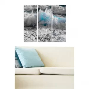 Image of MDF3194377 Multicolor Decorative MDF Painting (3 Pieces)