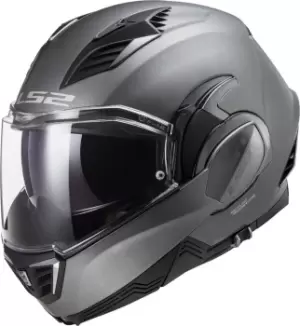 Image of LS2 FF900 Valiant II Solid Helmet, silver, Size S, silver, Size S