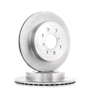 Image of RIDEX Brake disc OPEL,SUZUKI,CHEVROLET 82B0268 4706749,4707288,93176389 Brake rotor,Brake discs,Brake rotors 93179462,5531184E00,5531184E00000