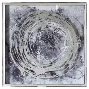 Image of Menlo II Framed Art 74x74cm Grey
