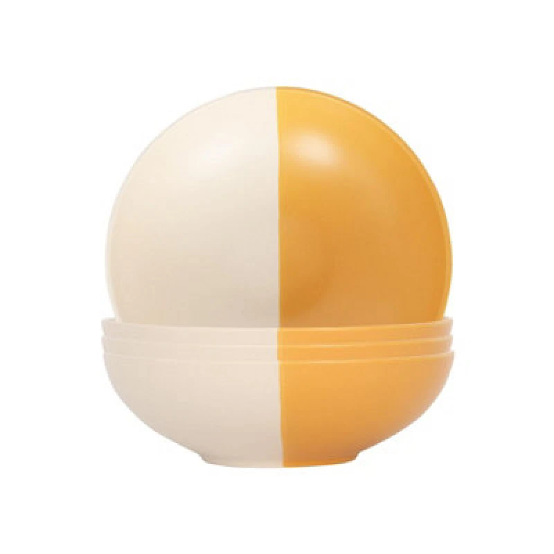 Image of Nicola Spring Dipped Stoneware Pasta Bowls - 20.5Cm - Mustard - Pack Of 4