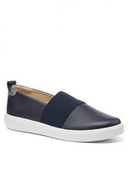 Image of Hotter Dahlia Plimsoll - Navy, Size 8, Women
