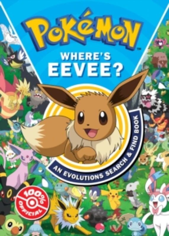 Image of Pokemon Wheres Eevee? An Evolutions Search and Find Book Paperback / softback