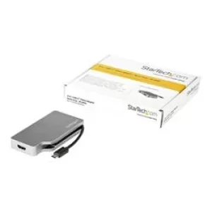 Image of StarTech.com 4-in-1 USB-C to MDP, VGA, DVI or HDMI Adapter