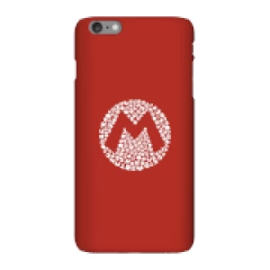 Image of Nintendo Super Mario Mario Items Logo Phone Case - iPhone 6 Plus - Snap Case - Matte