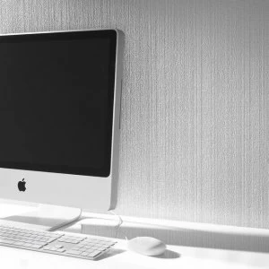 Image of Superfresco Paintables White Texture Wallpaper - One size