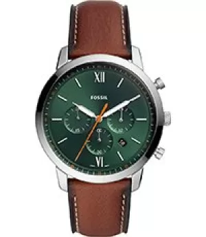 Image of Fossil Men Neutra Chronograph Brown Eco Leather Watch