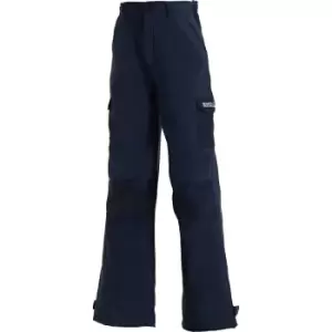 Image of Regatta Boys & Girls Winter Softshell Wind Resistant Trousers 7-8 Years - Waist 58-60cm (Height 122-128cm)