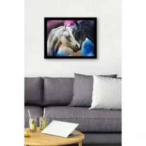 Image of SC1041 Multicolor Decorative Framed MDF Painting