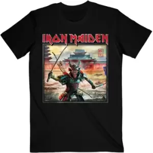 Image of Iron Maiden - Senjutsu Album Palace Keyline Square Unisex X-Large T-Shirt - Black