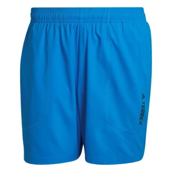 Image of adidas Terrex Multi Shorts Mens - Blue