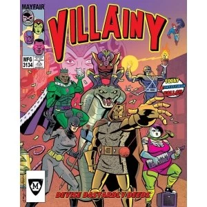 Image of Villainy Doom Dealer Doers Of Dastardly Deeds Board Game
