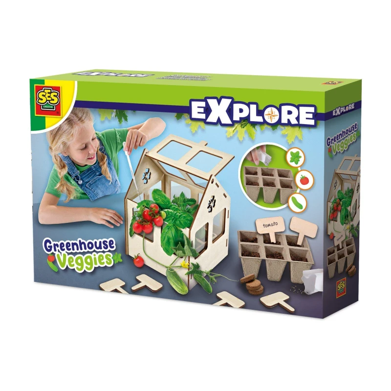 Image of SES Creative Explore Greenhouse Veggies Multi