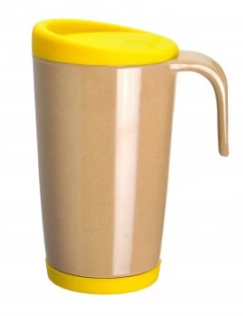 Image of OLPRO Husk Cafe Mug - Yellow