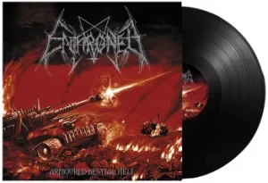 Image of Enthroned Armored bestial hell LP black