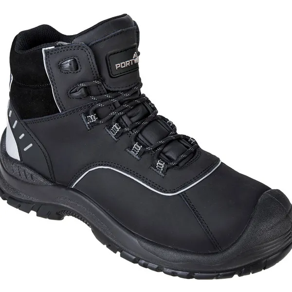 Image of Portwest Compositelite Avich Safety Boots FC58BKR41 Colour: Black