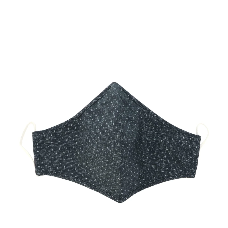 Image of Ted Baker Maskgh Printed Face Mask - Blue Blue One Size