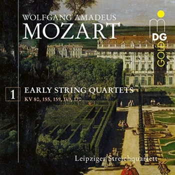 Image of Leipzig String Quartet - Wolfgang Amadeus Mozart: Early String Quartets CD