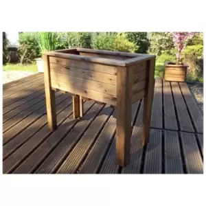 Image of Charles Taylor Medium Wiltshire Raised Trough Set, Brown