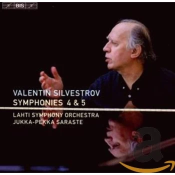 Image of Lahti Symphony Orchestra/ Jukka-Pekka Saraste - Valentin Silvestrov: Symphonies 4 and 5 CD