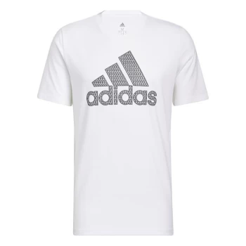 Image of adidas 4D Graphic Tee Mens - White