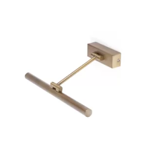 Image of Magritte LED Anitque Brass Picture Wall Light 6W