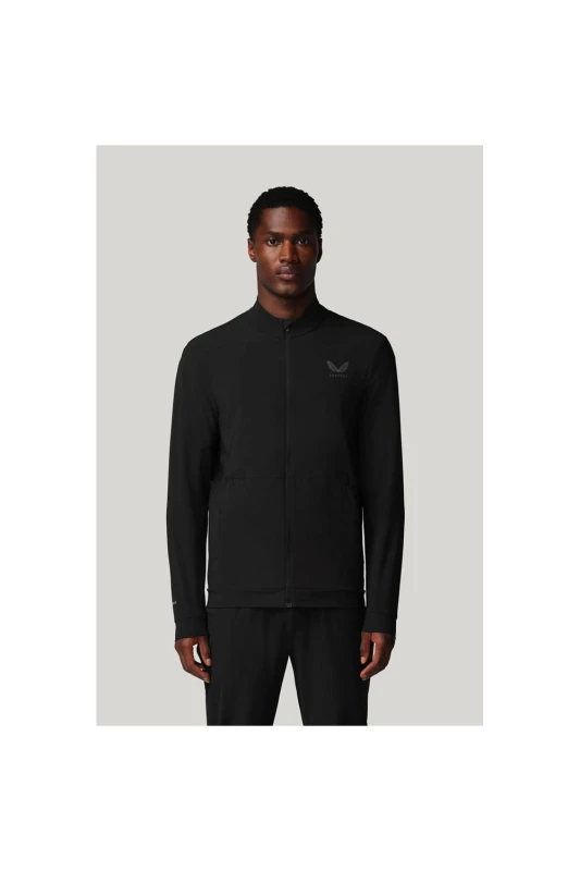 Image of Castore Mens Tech Training Jacket in Black Size: XL Black Male XL