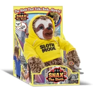 Image of Snax The Sloth Interactive Soft Toy