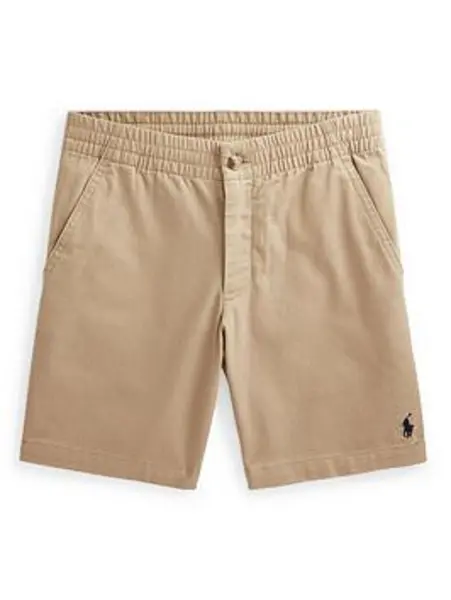 Image of Ralph Lauren Boys Prepster Shorts - Boating Khaki, Size 2 Years