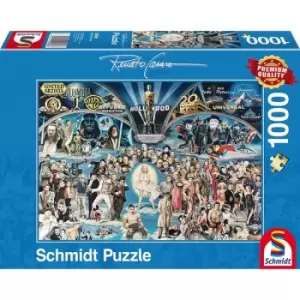 Image of Schmidt - Renato Casaro: Hollywood 1000 Piece Jigsaw Puzzle