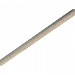 Image of Faithfull Wooden Broom , Snow Shovel Handle 24mm 1200mm