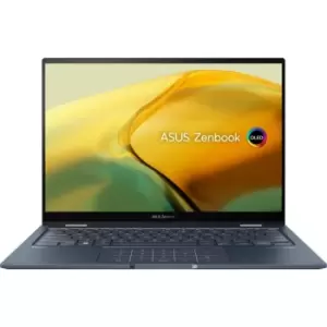 Image of Asus Zenbook 14 Flip OLED 14" Laptop Intel Core i7 512GB SSD - Blue