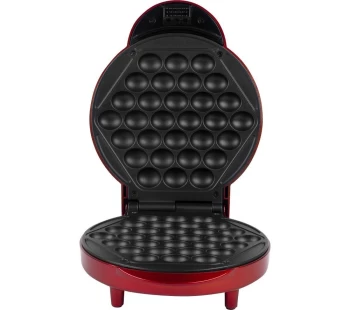 Image of GILES & POSNER EK2551G Bubble Waffle Maker - Red, Red