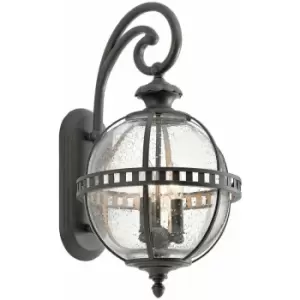 Image of Loops - Outdoor IP44 3 Bulb Wall Light Londonderry LED E14 60W d01697