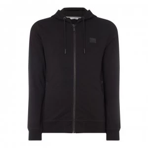 Image of Antony Morato Antony Mens Sport Zip Top Hoodie - BLACK 9000