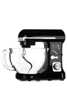 Image of Tower 1000W Stand Mixer with 5L Glass Bowl - Grey