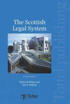 Image of The Scottish Legal System by Ian D Willock Paperback