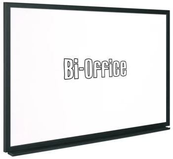 Image of Bi-Office Black Framed Drywipe Board 600x450mm MB0400169