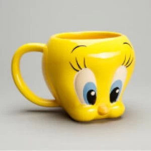 Image of Looney Tunes Tweety Shaped Mug