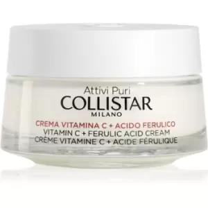 Image of Collistar Attivi Puri Vitamin C + Ferulic Acid Cream Brightening Cream with Vitamine C 50ml