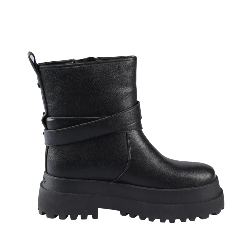 Image of Buffalo Womens boots Buffalo Pluto Farmer Biker Noir Female 36