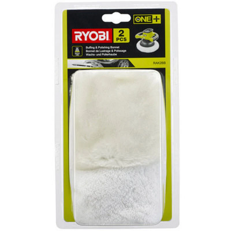 Image of Ryobi Buffing And Polishing Bonnet Set - Rak2Bb