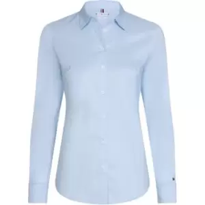 Image of Tommy Hilfiger Heritage Slim Fit Shirt - Blue
