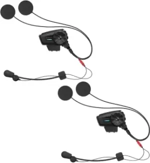 Image of Sena Spider RT1 HD Bluetooth Communication System Double Pack, black, black, Size One Size