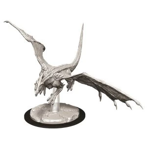 Image of Dungeons & Dragons Nolzur's Marvelous Unpainted Miniatures - Young White Dragon
