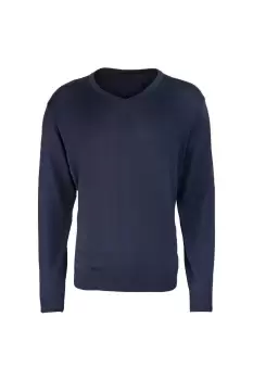 Image of V-Neck Knitted Sweater