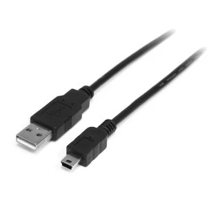 Image of StarTech 2m Mini USB 2.0 Cable A to Mini B MM