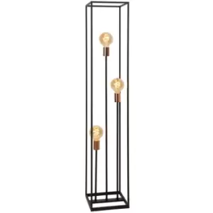 Image of Lucide ARTHUR - Floor Lamp - 3xE27 - Black