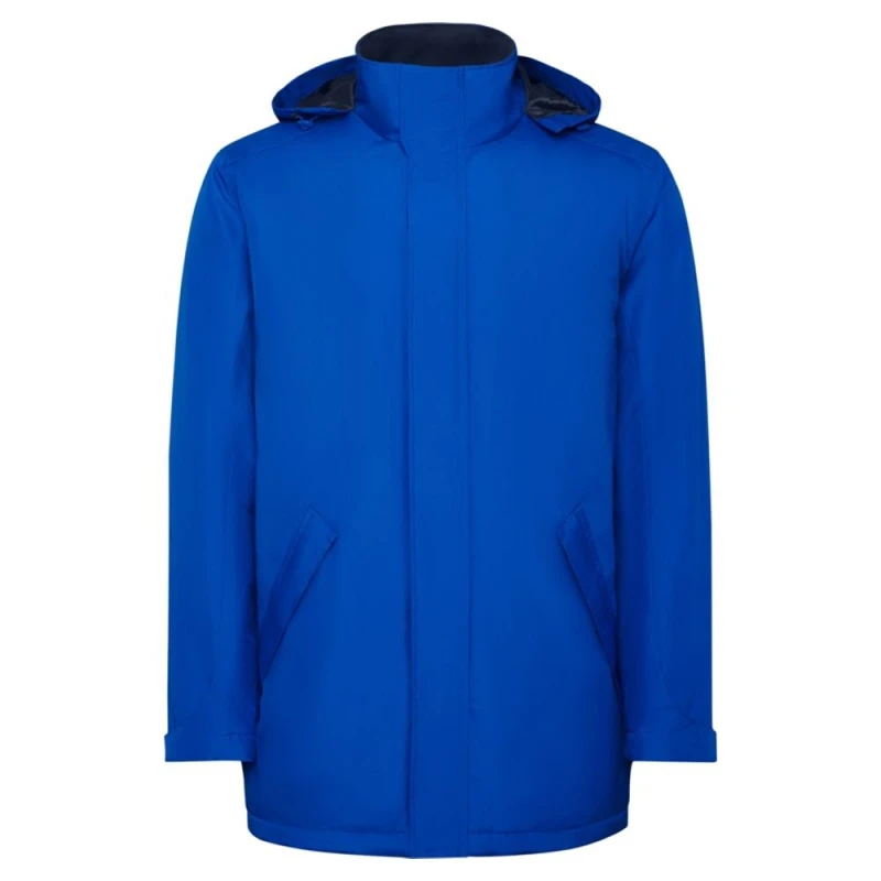 Image of ROLY ROLY Men America Padded Parka in Blue Size: Small Blue S Male 5063750603247